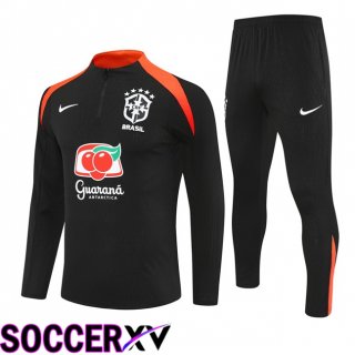 Brazil kit Training Tracksuit Black 2025/2026  Brazil kit Training Tracksuit Black 2025/2026