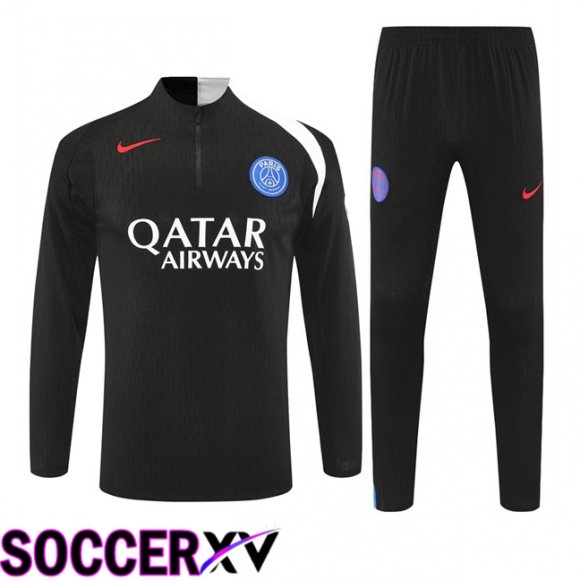 Paris PSG kit Training Tracksuit Black 2025/2026  Paris PSG kit Training Tracksuit Black 2025/2026
