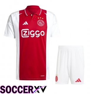 AFC Ajax Away kit Soccer Jersey + Shorts 2024/2025
