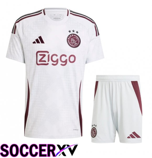 AFC Ajax Third kit Soccer Jersey + Shorts 2024/2025