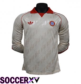 Bayern Munich Long sleeve Soccer Jersey Special Edition Yellow 2024/2025