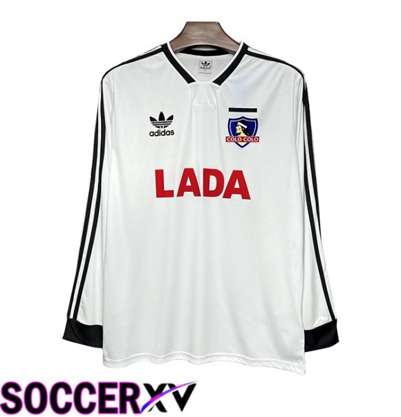 Colo Colo Retro Home Soccer Jersey Long sleeve 1996