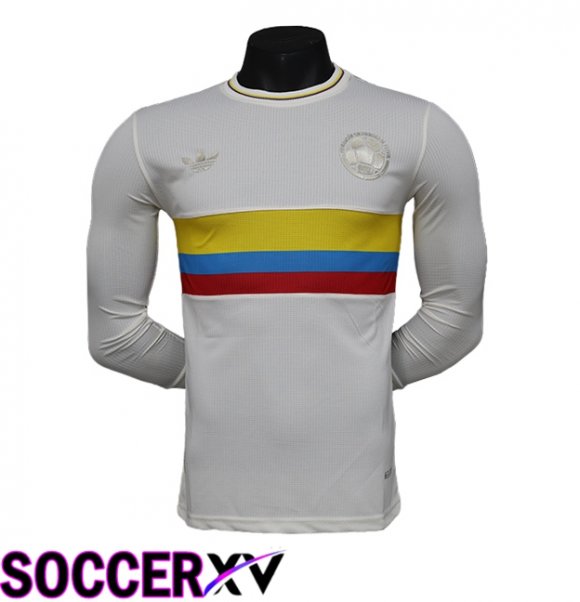 Colombia Long sleeve Soccer Jersey 100th Anniversary Edition 2024/2025