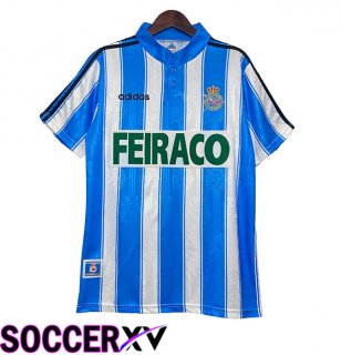 Deportivo La Coruna Retro Home Soccer Jersey 1997/1998