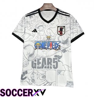 Japan Soccer Jersey Special Edition ONE PIECE White 2024/2025