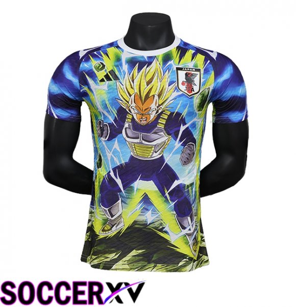 Japan Soccer Jersey Special Edition Dragon Ball Yellow 2024/2025