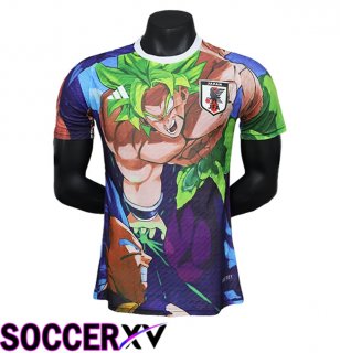 Japan Soccer Jersey Special Edition Dragon Ball Green 2024/2025