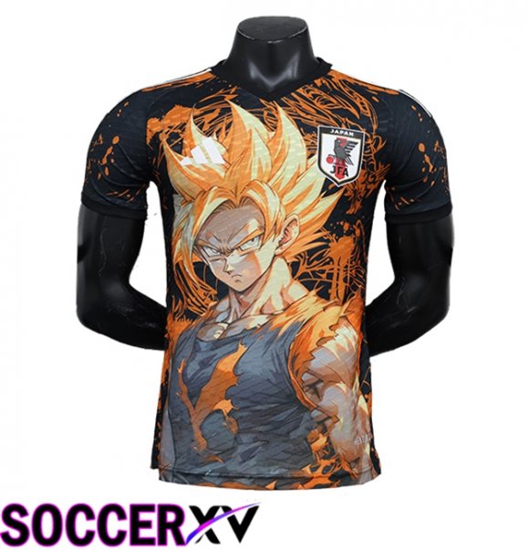 Japan Soccer Jersey Special Edition Black/Yellow 2024/2025
