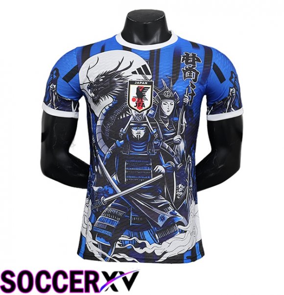 Japan Soccer Jersey Special Edition Blue 2024/2025