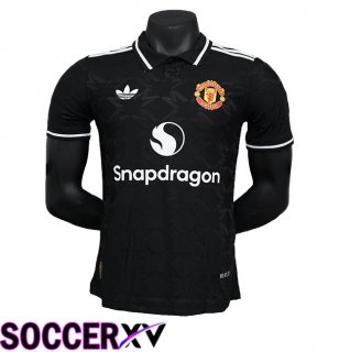 Manchester United Soccer Jersey Special Edition Black 2024/2025