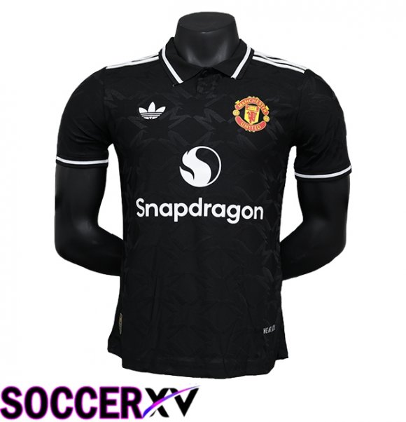 Manchester United Soccer Jersey Special Edition Black 2024/2025
