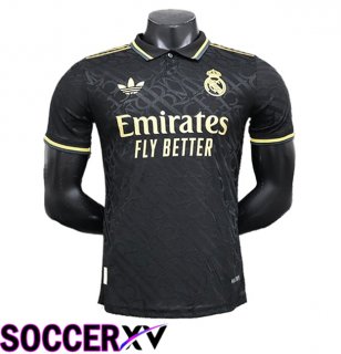 Real Madrid Soccer Jersey Special Edition Black 2024/2025
