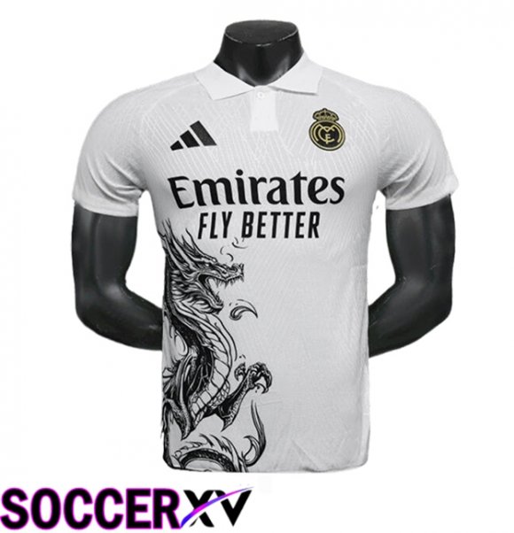 Real Madrid Soccer Jersey Special Edition White 2024/2025