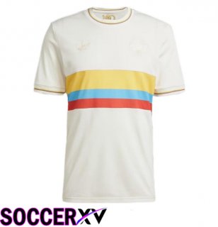 Colombia Soccer Jersey 100th Anniversary Edition White 2024/2025