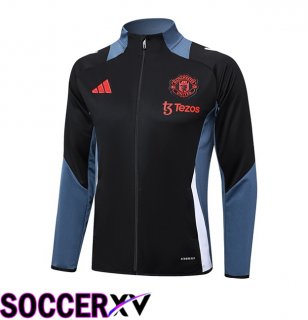 Manchester United Training Jacket Black 2024/2025