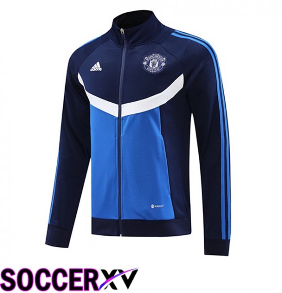 Manchester United Training Jacket Blue Royal 2024/2025