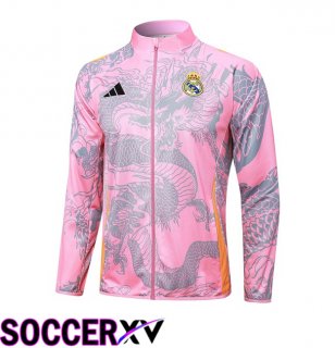 Real Madrid Training Jacket Pink 2024/2025