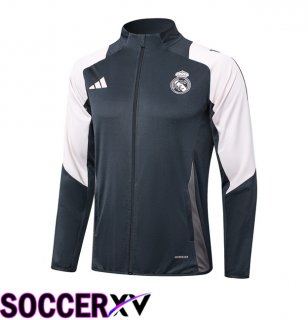 Real Madrid Training Jacket Grey 2024/2025