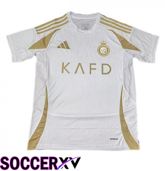 Al-Nassr FC Third Soccer Jersey White 2024/2025