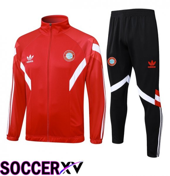 Bayern Munich kit Training Jacket Suit Red 2024/2025