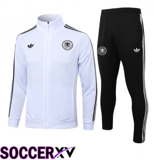 Germany kit Training Jacket Suit White 2024/2025