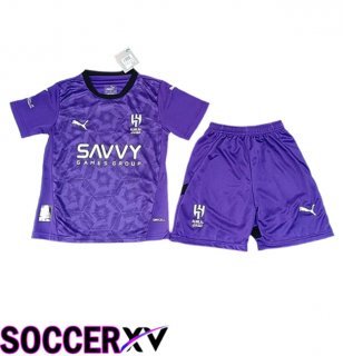 Al-Hilal Kids Third Soccer Jersey 2024/2025
