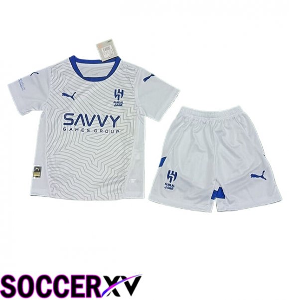 Al-Hilal Kids Away Soccer Jersey 2024/2025