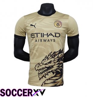 Manchester City Soccer Jersey Special Edition Yellow 2024/2025