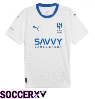 Al-Hilal FC Away Soccer Jersey White 2024/2025