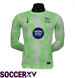 FC Barcelona Long sleeve Third Soccer Jersey 2024/2025