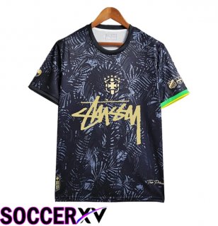 Brazil Soccer Jersey Special Edition Black 2024/2025