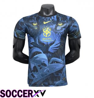 Brazil Soccer Jersey Special Edition Navy blue 2024/2025