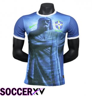 Brazil Soccer Jersey Special Edition Blue 2024/2025