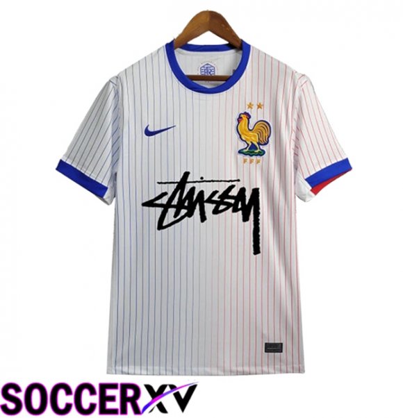 France Away Soccer Jersey Co-branded Edition 2024/2025