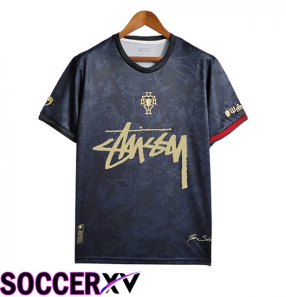Portugal Soccer Jersey Special Edition Black 2024/2025
