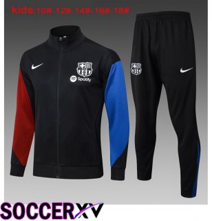 FC Barcelona Kids kit Training Jacket Suit Black 2024/2025
