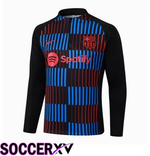 FC Barcelona Training Sweatshirt Blue Black Red 2024/2025