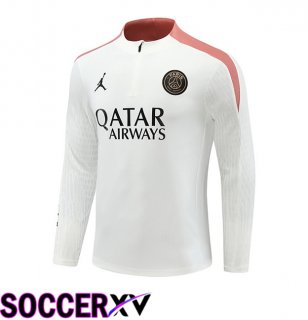 Paris PSG Training Sweatshirt White 2024/2025