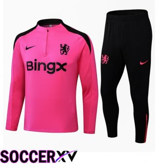 FC Chelsea kit Training Tracksuit Pink 2024/2025