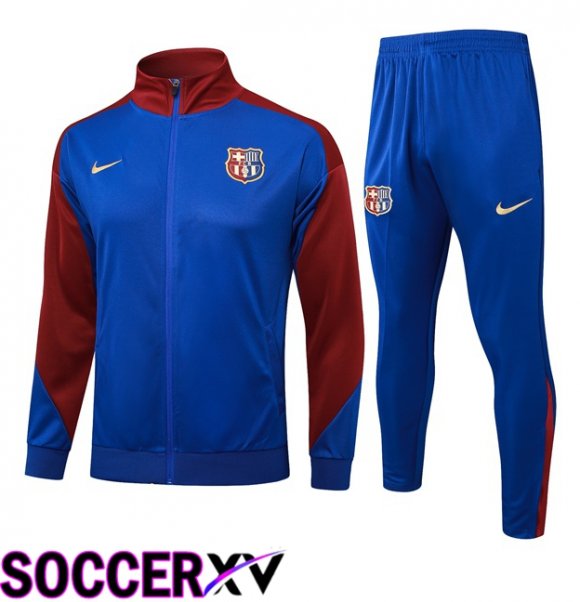 FC Barcelona kit Training Jacket Suit Blue 2024/2025