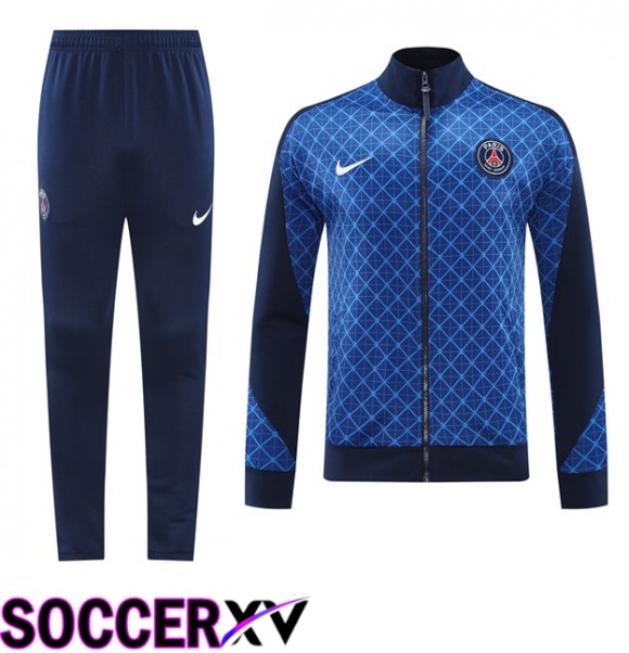 Paris PSG kit Training Jacket Suit Blue 2024/2025