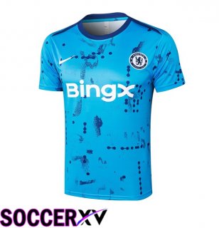 FC Chelsea Training T Shirt Blue 2024/2025
