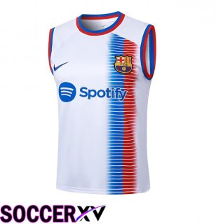 FC Barcelona Gilet Soccer White 2024/2025
