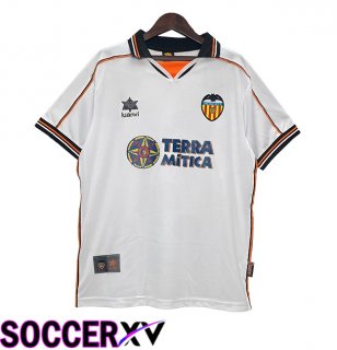 Valencia CF Retro Home Soccer Jersey 1999/2000