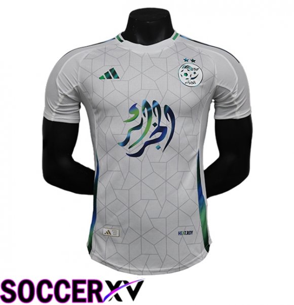 Algérie Soccer Jersey Special Edition White 2024/2025
