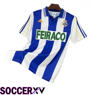 Deportivo La Coruna Retro Home Soccer Jersey 1999/2000