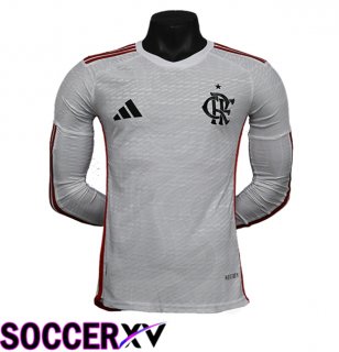 Flamengo Away Soccer Jersey Long sleeve 2024/2025