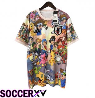 Japan Digimon Soccer Jersey Special Edition Orange 2024/2025
