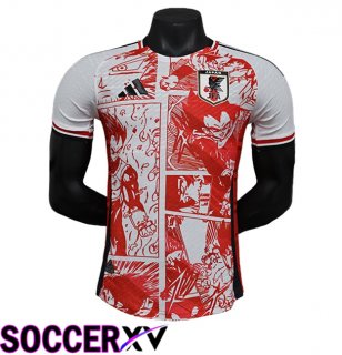 Japan Soccer Jersey Special Edition Red 2024/2025
