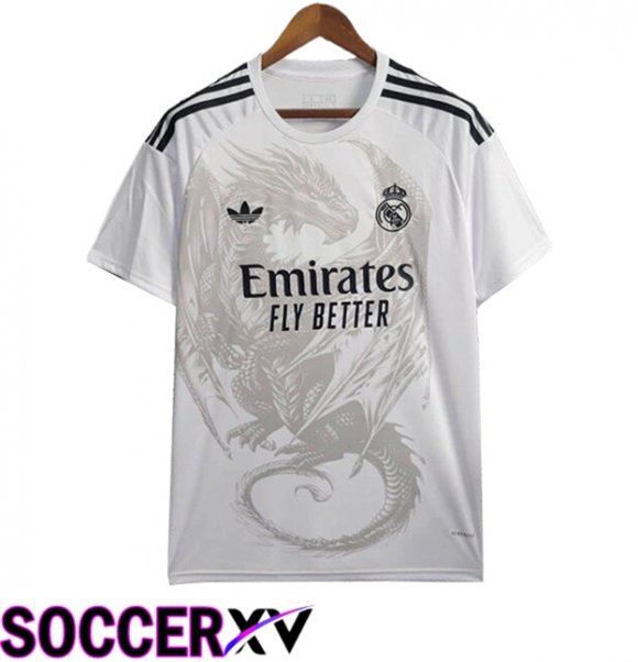Real Madrid Soccer Jersey Special Edition White 2024/2025